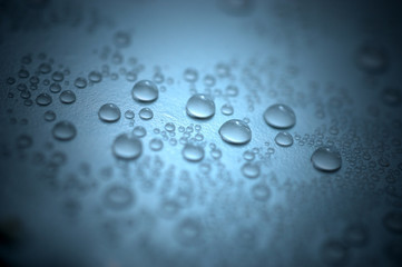 Blue drops