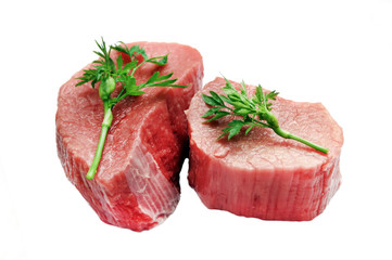 meat with parsley