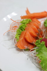 Salmon slice