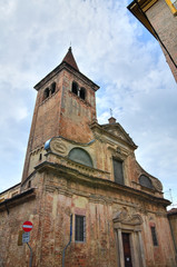 Fototapeta na wymiar Sw. Nazario i Celso kościół. Piacenza. Emilia-Romagna. Włochy.