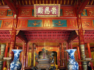 Tomb of Minh Mang in Hue, Vietnam - A UNESCO World Heritage Site
