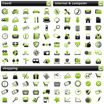 pack Icons V green