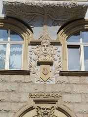 historischer Fassadenschmuck