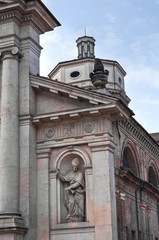 St. Agostino church. Piacenza. Emilia-Romagna. Italy.