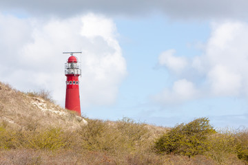 Old lighthouse on Schiermonnikoog (Holland)