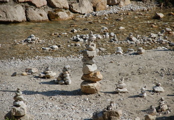 Pöllatschlucht steinmanndl