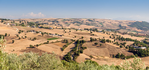 Fototapeta na wymiar Paesaggio in provincia di Benevento, Italia