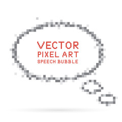Pixel Art Speech Bubble