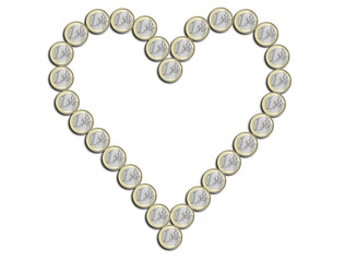 euro heart love - cuore di euro
