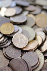 PLN zbieranie drobnych