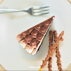 Banana cake chocolate