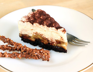 Banana cake chocolate