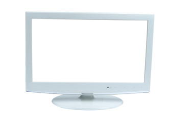 white screen isolated