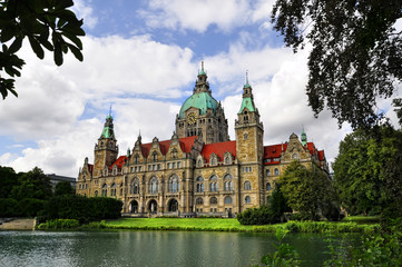 Obraz premium AYUNTAMIENTO HANNOVER