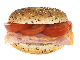 Ham and Tomato Bap