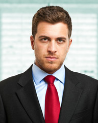 Successful businessman portrait