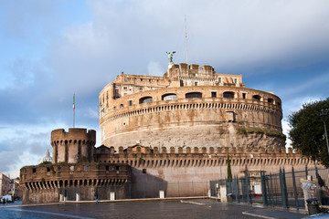 Fototapeta na wymiar Castel Sant'Angelo side