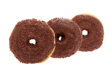 Donut mit Schokolade