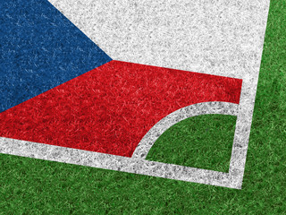 Ballon de Football et Drapeau