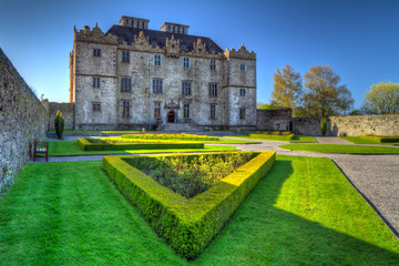 Portumna Castle and gardens in Co. Galway, Ireland