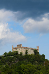 Fototapeta na wymiar Castello di Montalto Dora (Turyn)