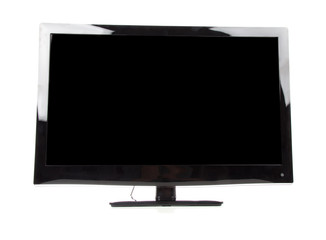 Plasma LED tv isolated on a white background