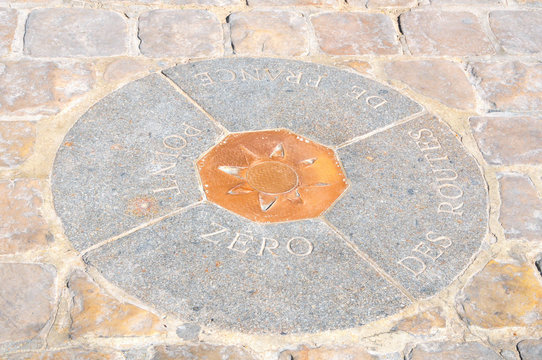 Center of the city of Paris