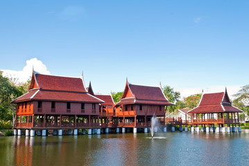 the house in Thai style