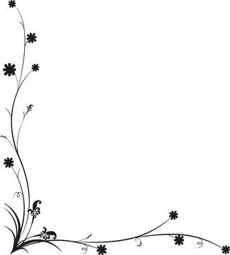 Black And White Flower Border Images – Browse 126,500 Stock Photos ...