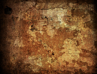 Brown grungy wall