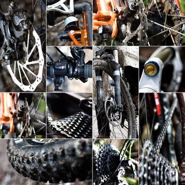 Mointainbike Collage