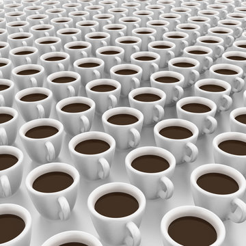 It Is A Lot Of Cups Of Coffee