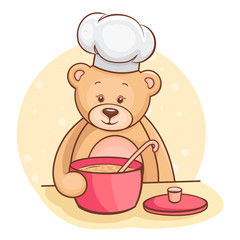 Teddy Bear chef