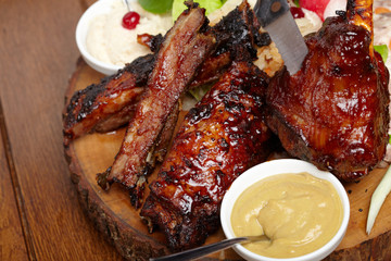 delicious BBQ ribs