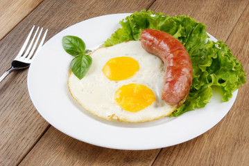 Fried eggs