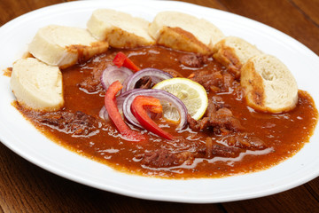 meat with sauce