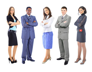 Obraz premium Beautiful businessteam