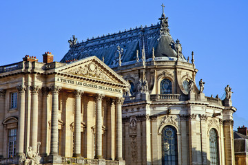 Fototapeta na wymiar Francja, Ile de France, 78 Versailles, Parc du Chateau, kaplica