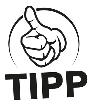 tipp daumen hoch