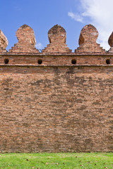 Fototapeta premium Texture of ancient laterite wall