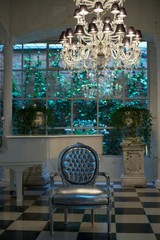 Contemporary luxury interior.
