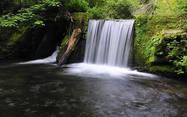 Muniellos waterfall.