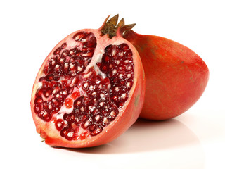Granatapfel - halbiert