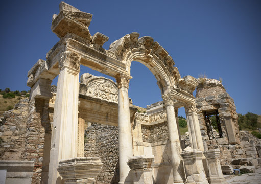 Hadrian temple in Ephesus