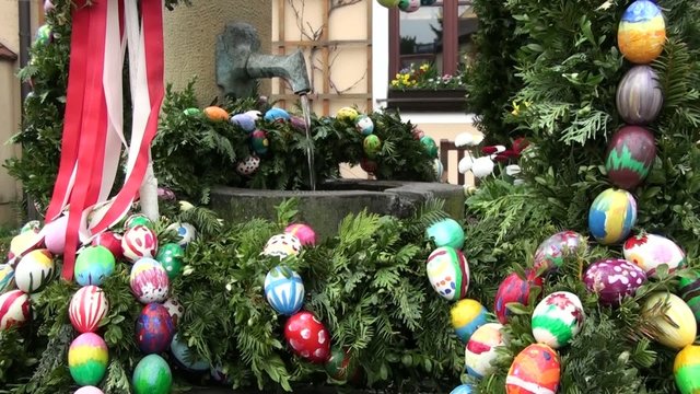 Osterbrunnen Unterfranken