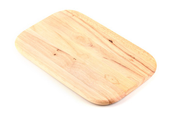 Chopping board isolated on white