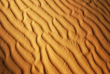 Fototapeta na wymiar designed sand pattern