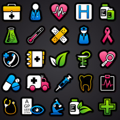 medicine Color Icons