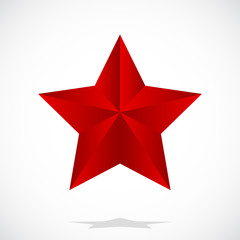 Fototapeta premium red star.