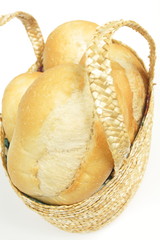 roll in a basket from above